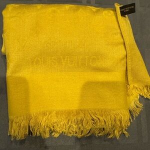 Louis Vuitton Vibrant Yellow Scarf
